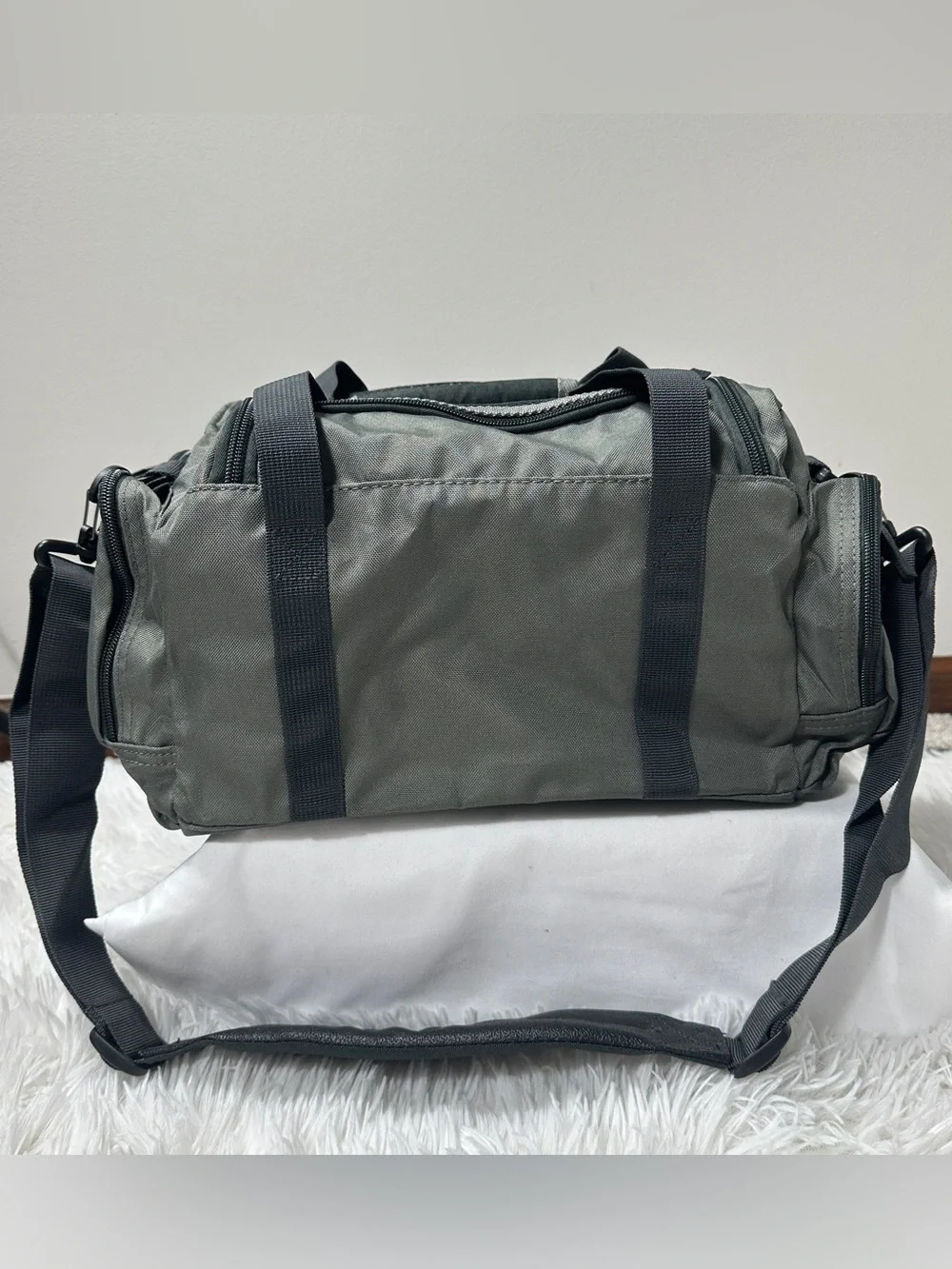 Bass Pro Shops Catch-All Gear Bag 20L Camo Gray Fishing Tackle Duffel, Set Of 2